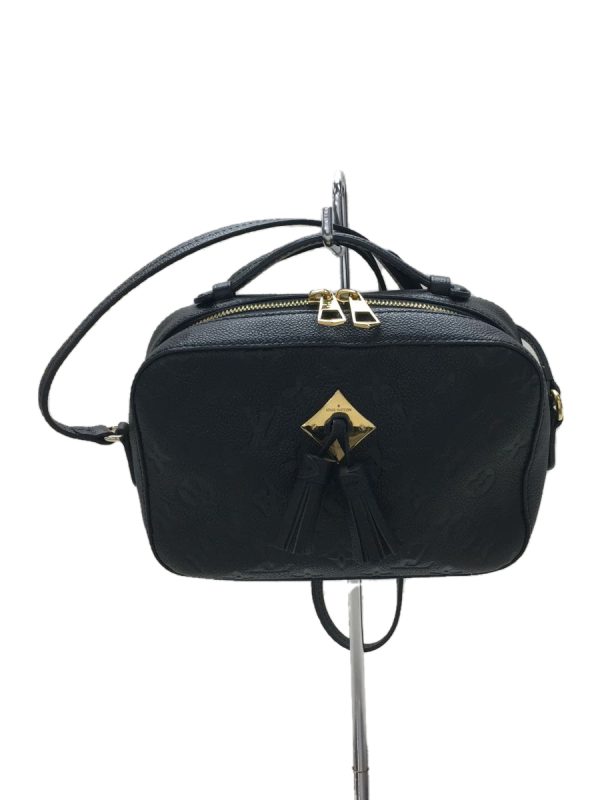 2341200359443 01 Louis Vuitton Saintonge Implant Shoulder Bag Black Louis Vuitton