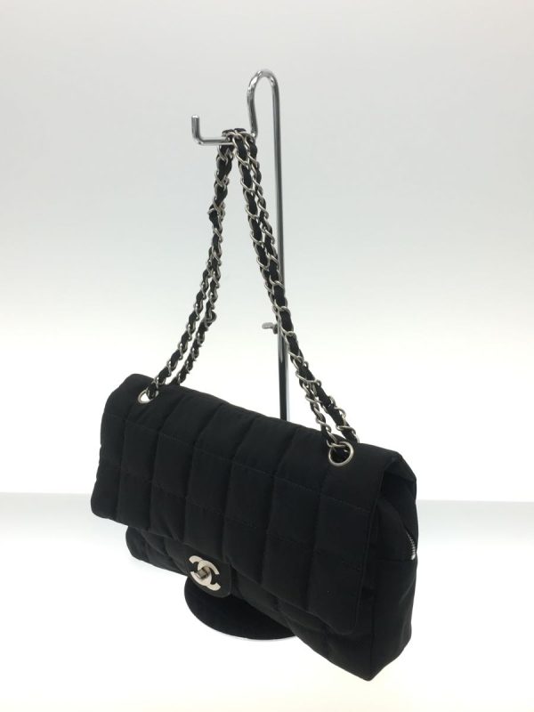 2341450876035 02 Chanel Nylon Plain Shoulder Bag