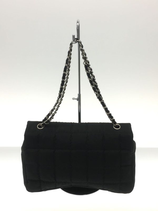 2341450876035 03 Chanel Nylon Plain Shoulder Bag