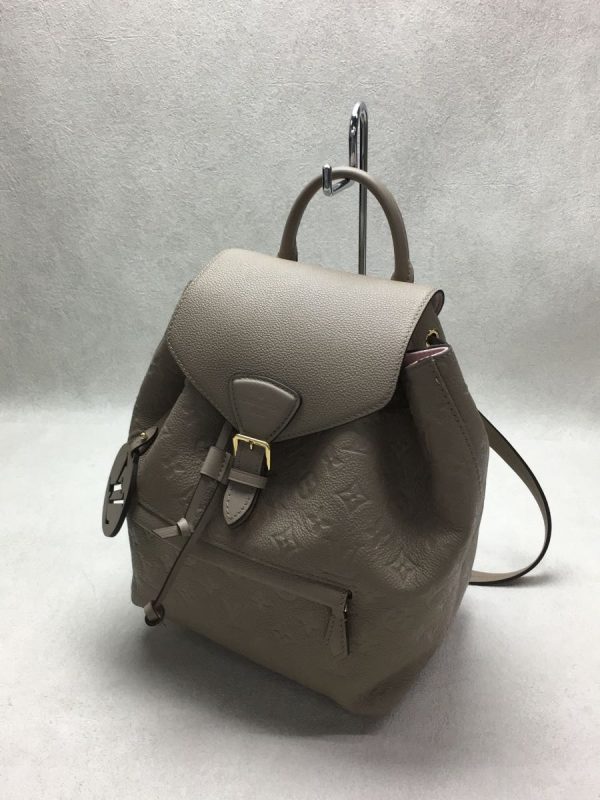 2343090901023 02 Louis Vuitton Montsouris PM Monogram Emplant Backpack