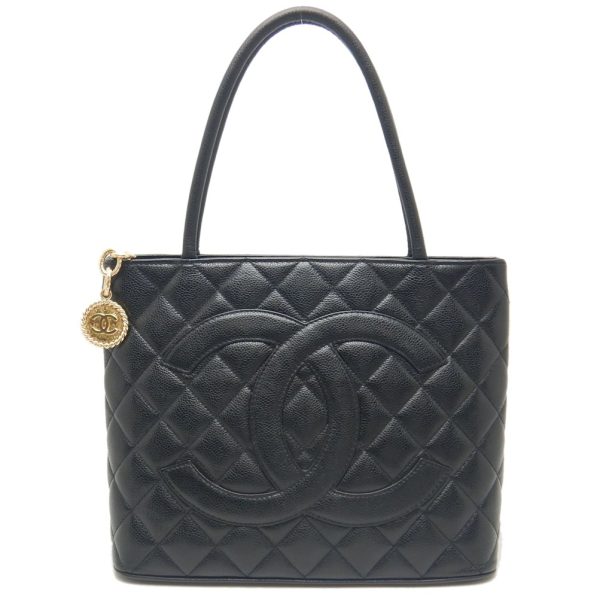 250235 1 Chanel Reissue Tote Bag Caviar Skin Black