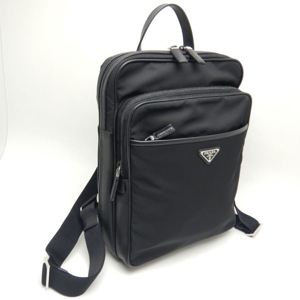 250301 2 Prada Rucksack Backpack Test Saffiano Nero