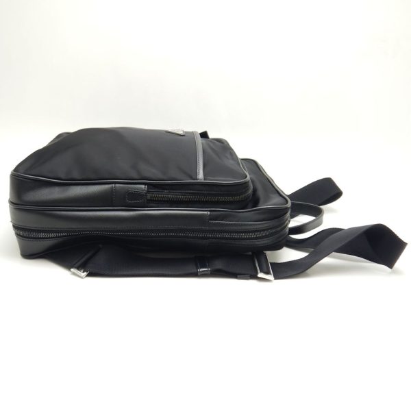 250301 4 Prada Rucksack Backpack Test Saffiano Nero