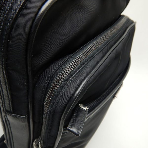 250301 6 Prada Rucksack Backpack Test Saffiano Nero