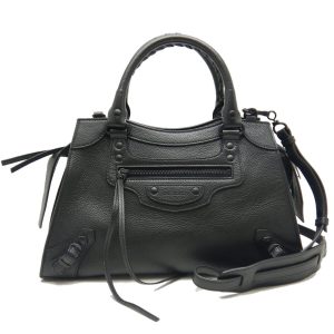250628 1 Balenciaga Neo Classic City Small Handbag Calf Black