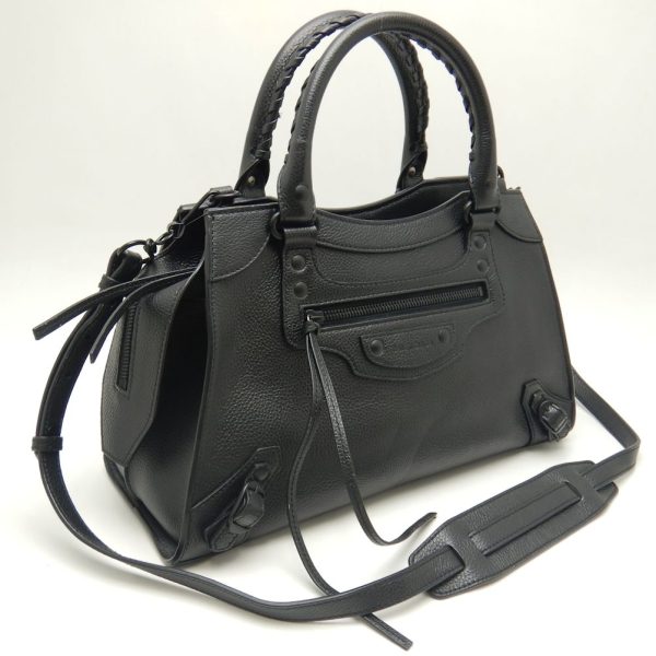 250628 2 Balenciaga Neo Classic City Small Handbag Calf Black