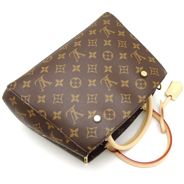 3 Louis Vuitton Monogram Montaigne BB Brown 2WAY Bag