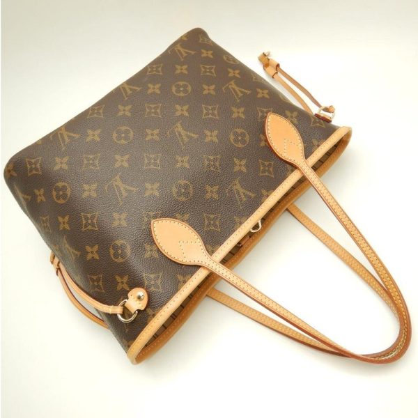 3 Louis Vuitton Monogram Neverfull PM Brown Tote Bag