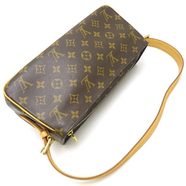 3 Louis Vuitton Monogram Vibasite MM Brown Handbag