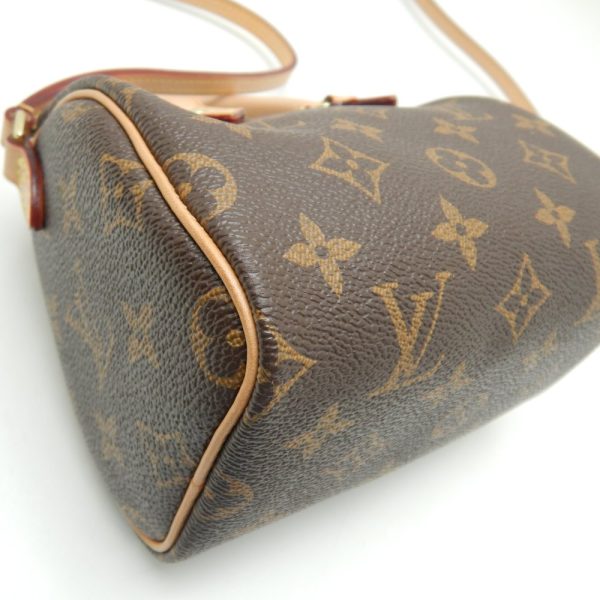 3 Louis Vuitton Monogram Nano Speedy Brown Mini Bag