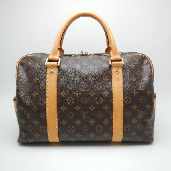 3 Louis Vuitton Monogram Carryall Brown Boston Bag