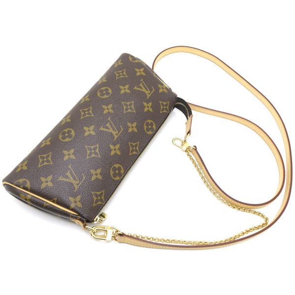 3 Louis Vuitton Monogram Eva Shoulder Bag Brown