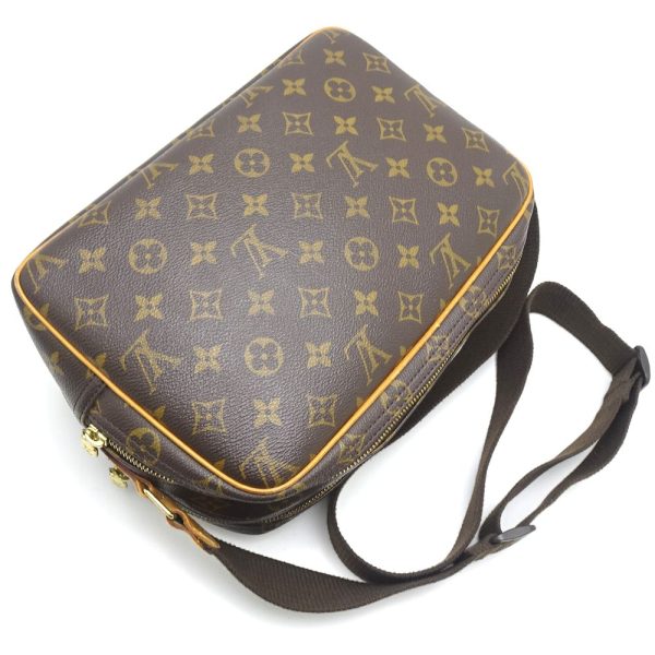 3 Louis Vuitton Monogram Reporter PM Brown Shoulder Bag