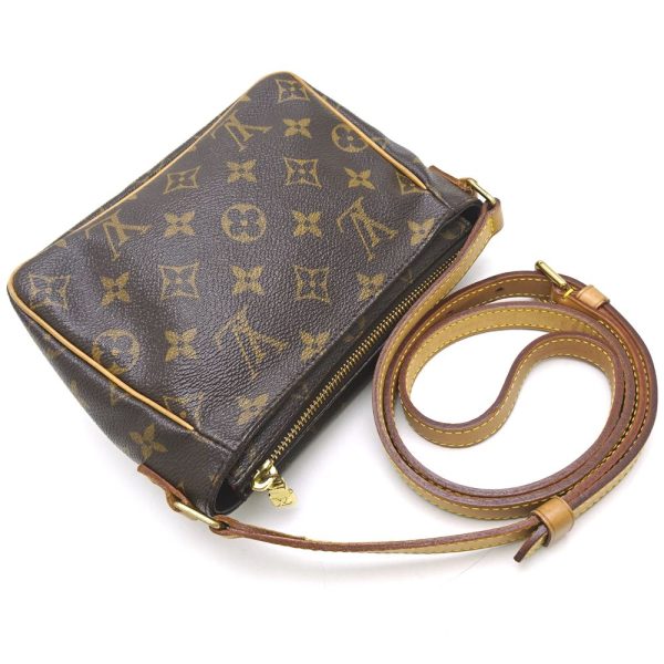 3 Louis Vuitton Monogram Viva Cite PM Shoulder Bag Brown