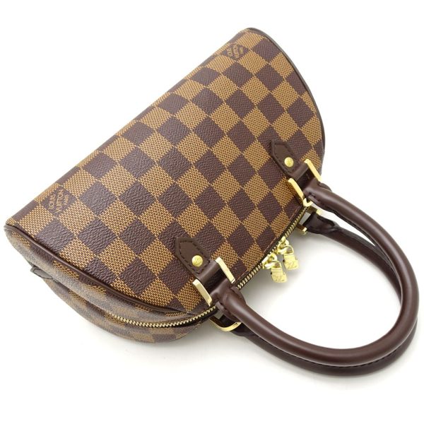 3 Louis Vuitton Damier Rivera Mini Ebene Handbag Brown