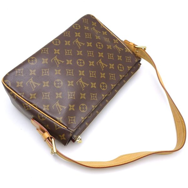 3 Louis Vuitton Monogram Viva Cite GM Brown Shoulder Bag