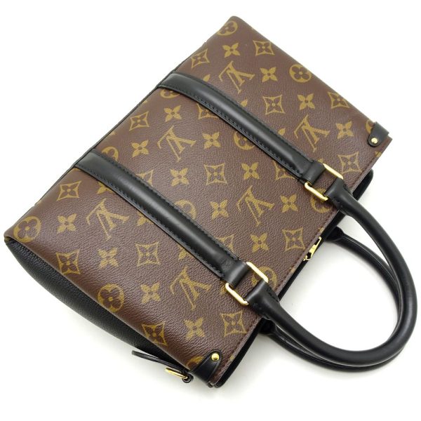 3 Louis Vuitton Monogram Soufflot NV BB Noir 2WAY Bag