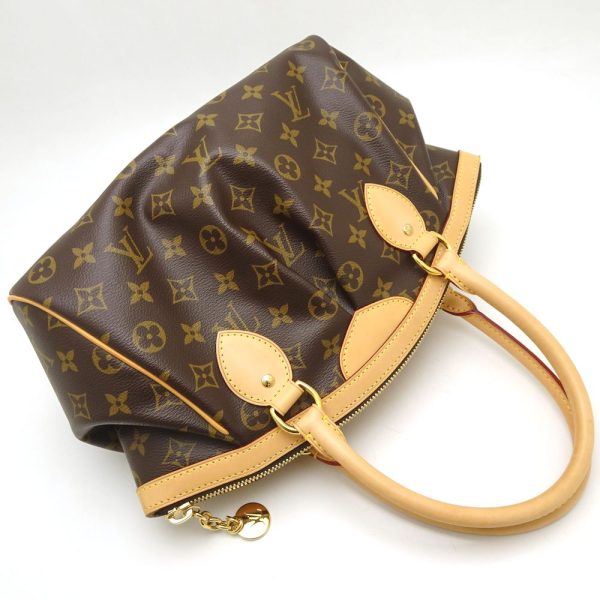 3 Louis Vuitton Monogram Tivoli PM Brown Handbag