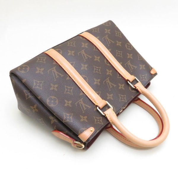 3 Louis Vuitton Soufflot BB Handbag Monogram Brown