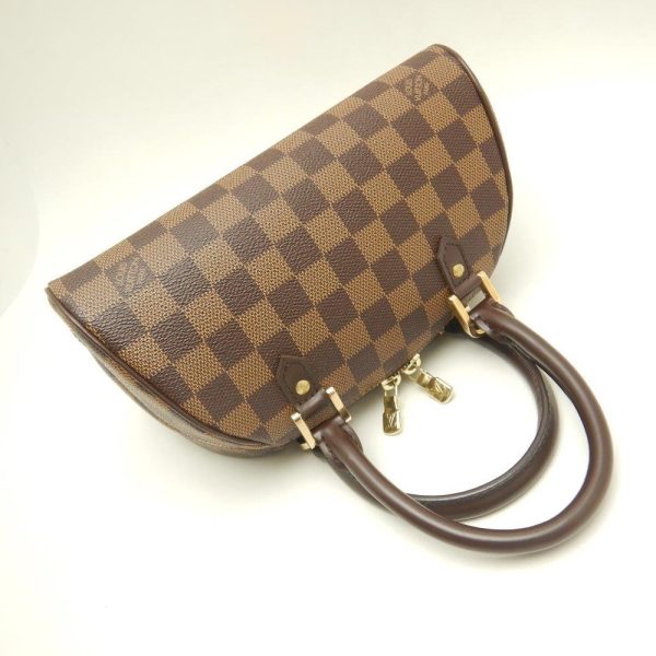 3 Louis Vuitton Damier Rivera Mini Ebene Handbag Brown