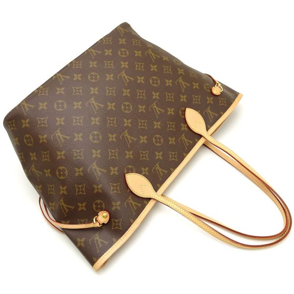 3 Louis Vuitton Monogram Neverfull MM Tote Bag