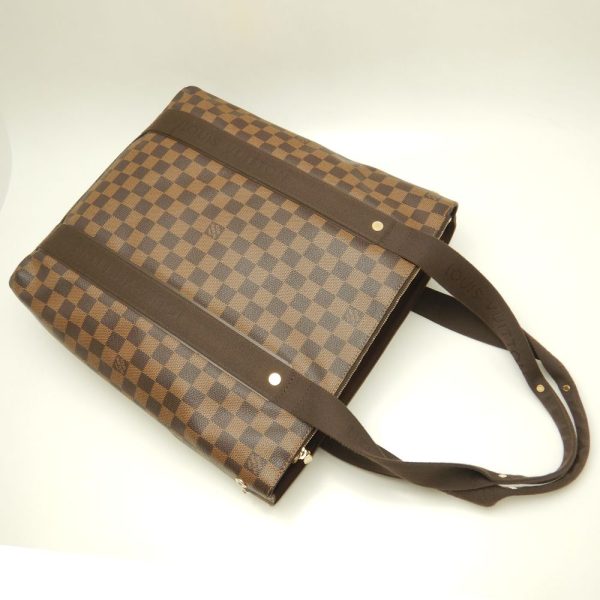 3 Louis Vuitton Beaubourg Damier Tote Bag Brown