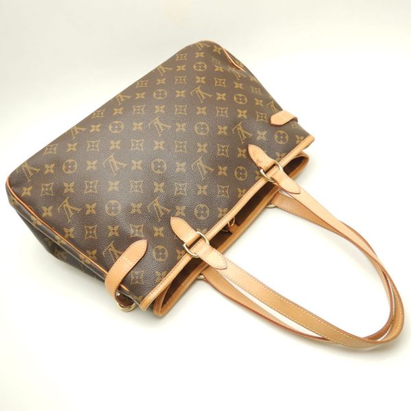 3 Louis Vuitton Monogram Batignolle Horizontal Tote Bag Brown