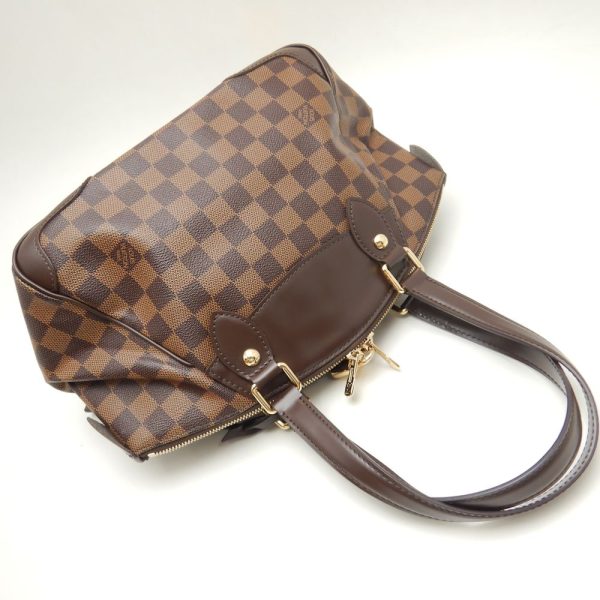 3 Louis Vuitton Damier Verona PM Handbag Brown