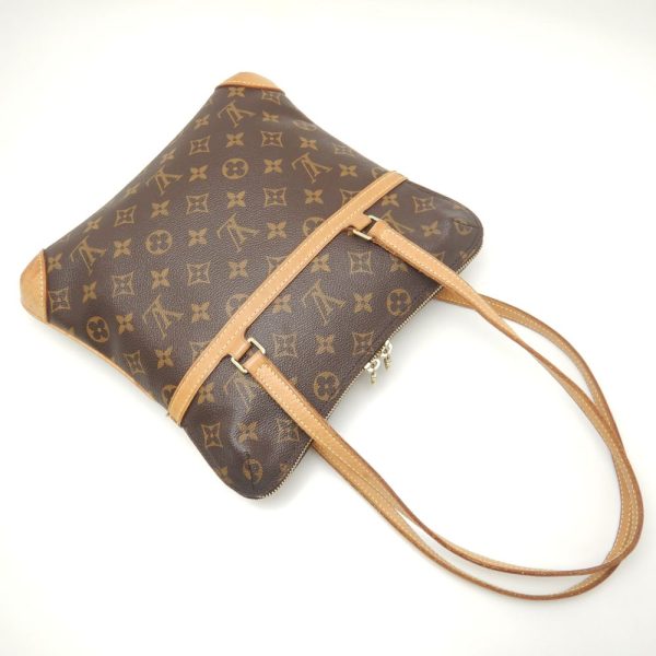 3 Louis Vuitton Monogram Kusan GM Shoulder Bag Brown