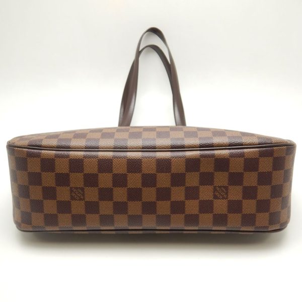 3 Louis Vuitton Damier Parioli PM Tote Bag Brown