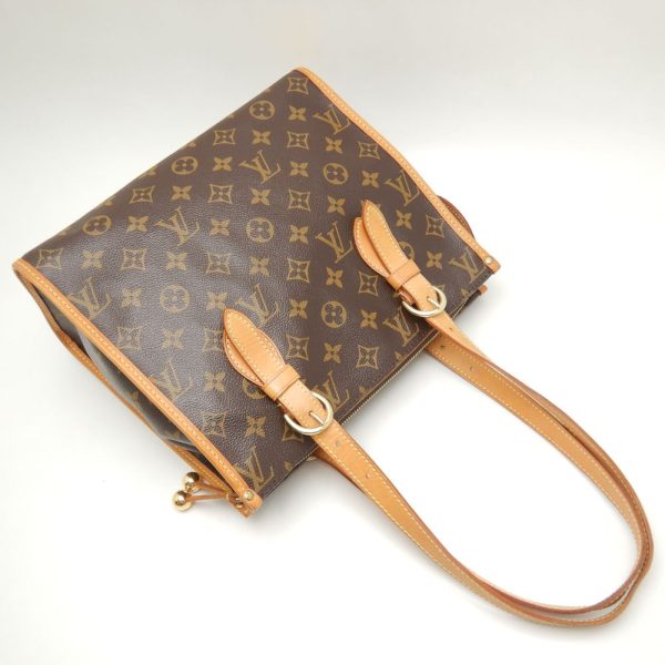 3 Louis Vuitton Monogram Popincourt Tote Bag Brown