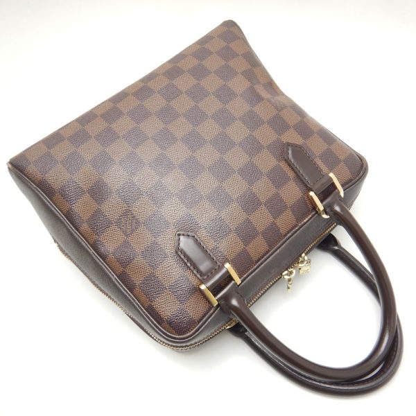 3 Louis Vuitton Damier Brera Handbag Brown