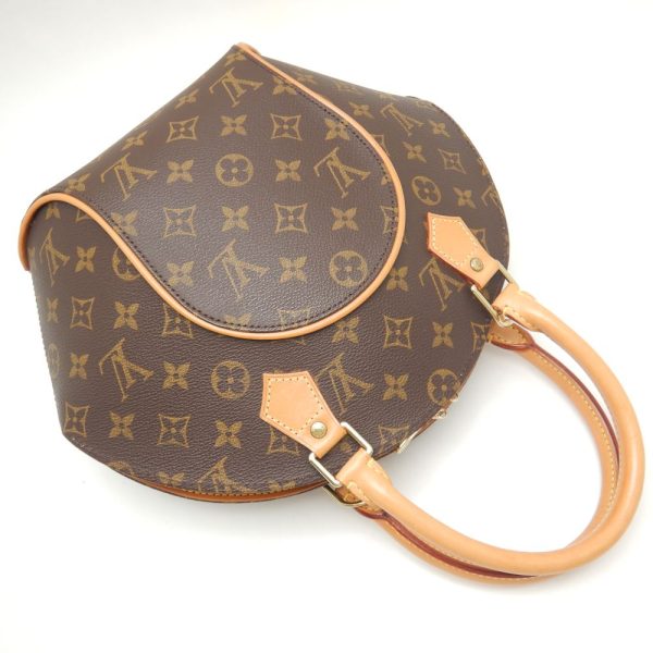 3 Louis Vuitton Monogram Ellipse PM Handbag Brown