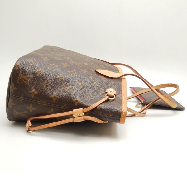 3 Louis Vuitton Monogram Neverfull PM Tote Bag Pivoine