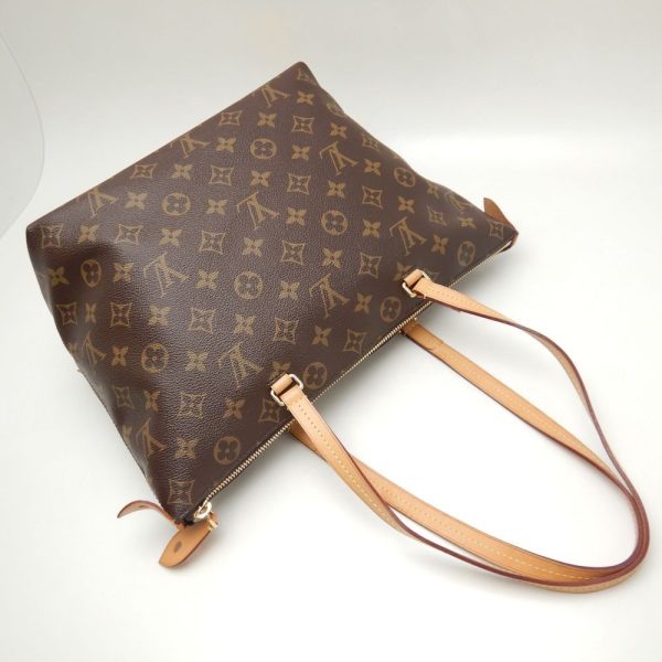 3 Louis Vuitton Monogram Shoulder Bag Tote Brown