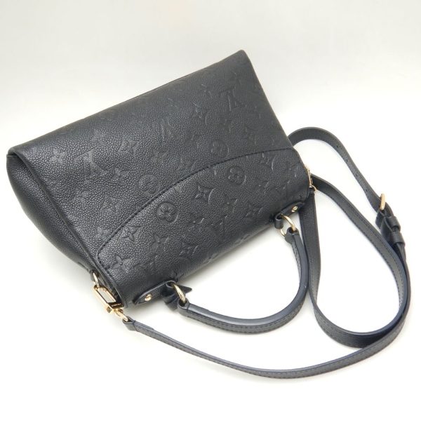 3 Louis Vuitton Georges BB Handbag Emplant 2WAY Noir