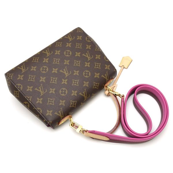 3 Louis Vuitton Monogram Cluny BB Rose 2WAY Bag