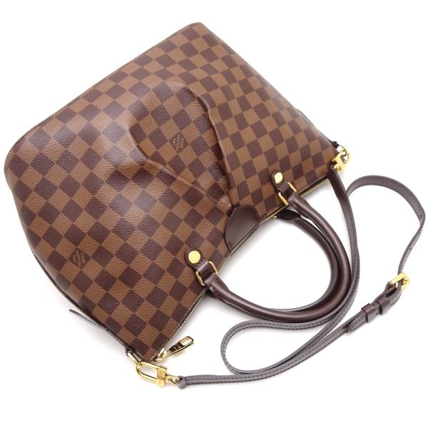 3 Louis Vuitton Damier MM 2Way Bag Ebene