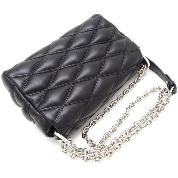 3 Louis Vuitton Quilted Twist Shoulder Bag Black