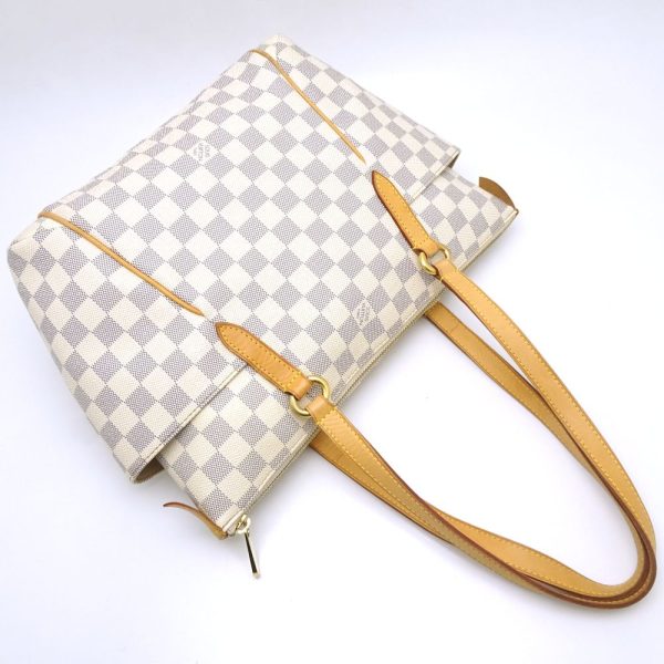 3 Louis Vuitton Damier Azur Totally PM Tote Bag