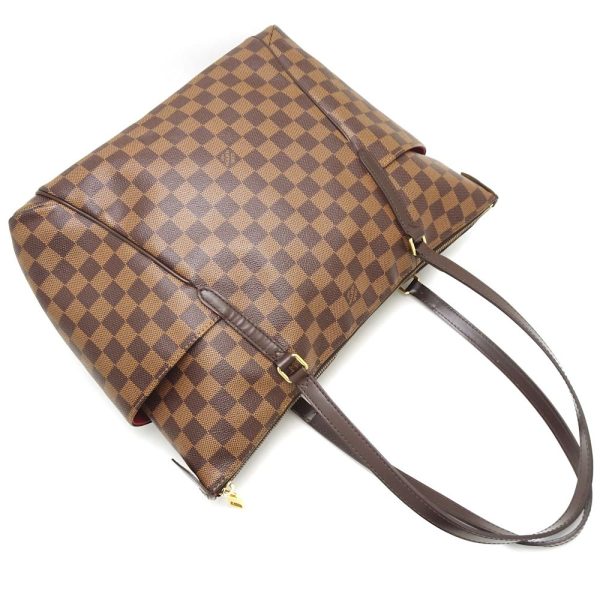 3 Louis Vuitton Damier Totally MM Tote Bag Ebene