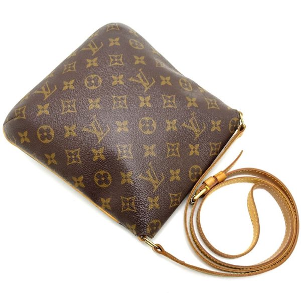 3 Louis Vuitton Monogram Crossbody Shoulder Bag Brown