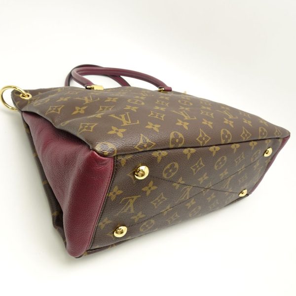 3 Louis Vuitton Monogram Pallas Raisin 2way Bag