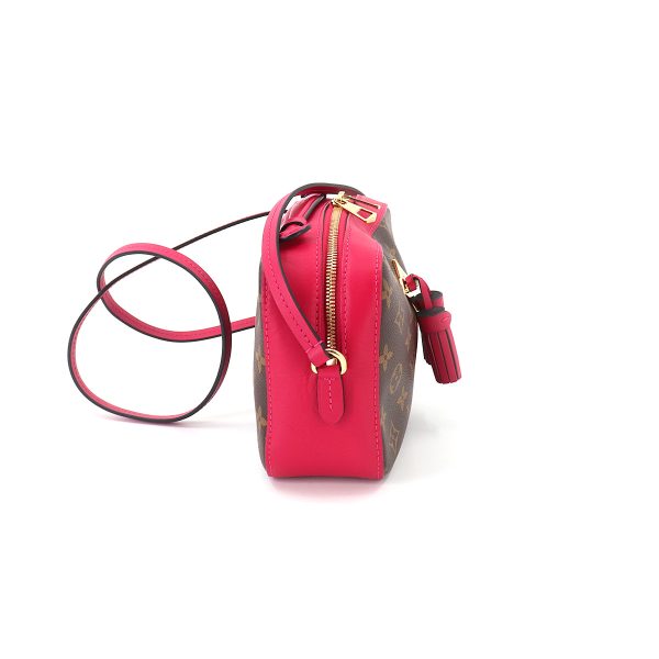 3 Louis Vuitton Monogram Saintonge Shoulder Bag Freesia Red