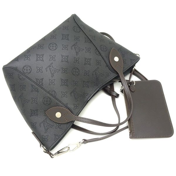 3 Louis Vuitton Mahina Hina PM Tote Bag Noir Black