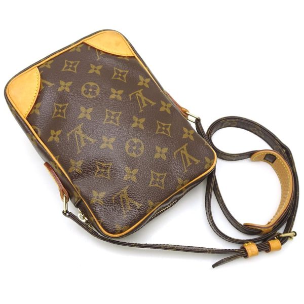 3 Louis Vuitton Monogram Crossbody Shoulder Bag Brown