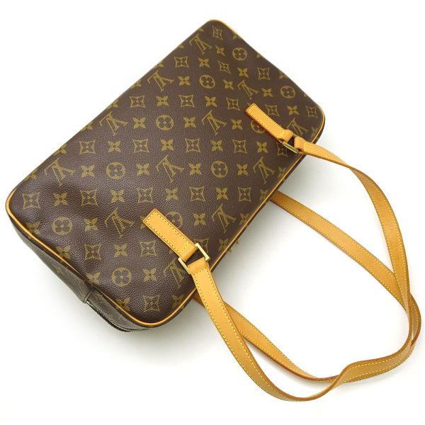 3 Louis Vuitton Monogram GM Shoulder Bag Brown