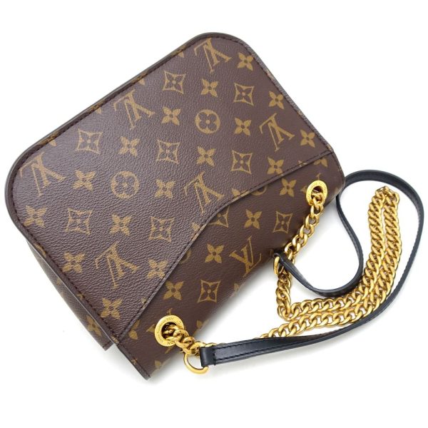 3 Louis Vuitton Monogram Shoulder Bag Brown