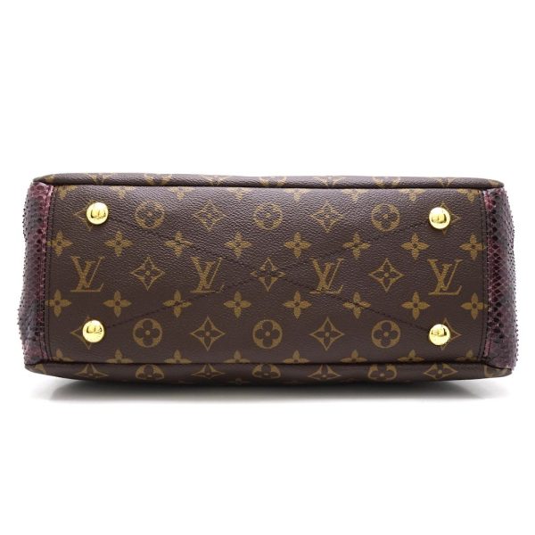 3 Louis Vuitton Monogram Python Pallas Bordeaux 2WAY Bag