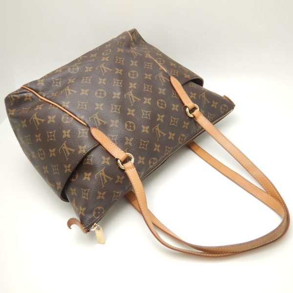 3 Louis Vuitton Monogram Totally MM Tote Bag Brown